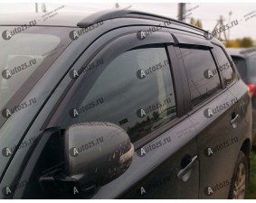 Дефлекторы боковых окон Mitsubishi Outlander III (2012+)